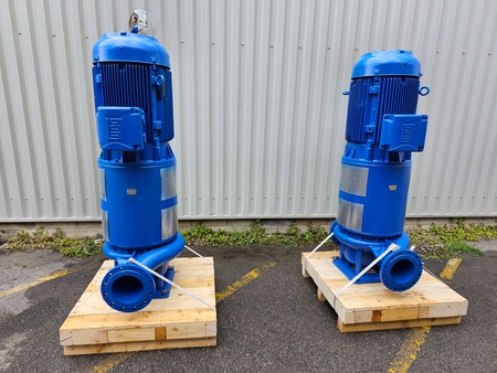 Vertical Inline Pumps with Spacer Bracket